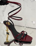 YS Wine Red Heeled