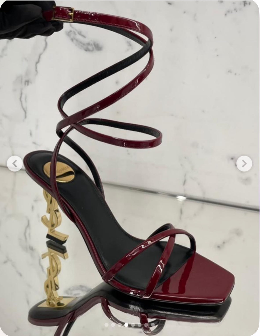 YS Wine Red Heeled