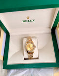 Rx Gold Watch 31MM,                  box included