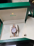 Silver and Gold Watch 31MM        box included