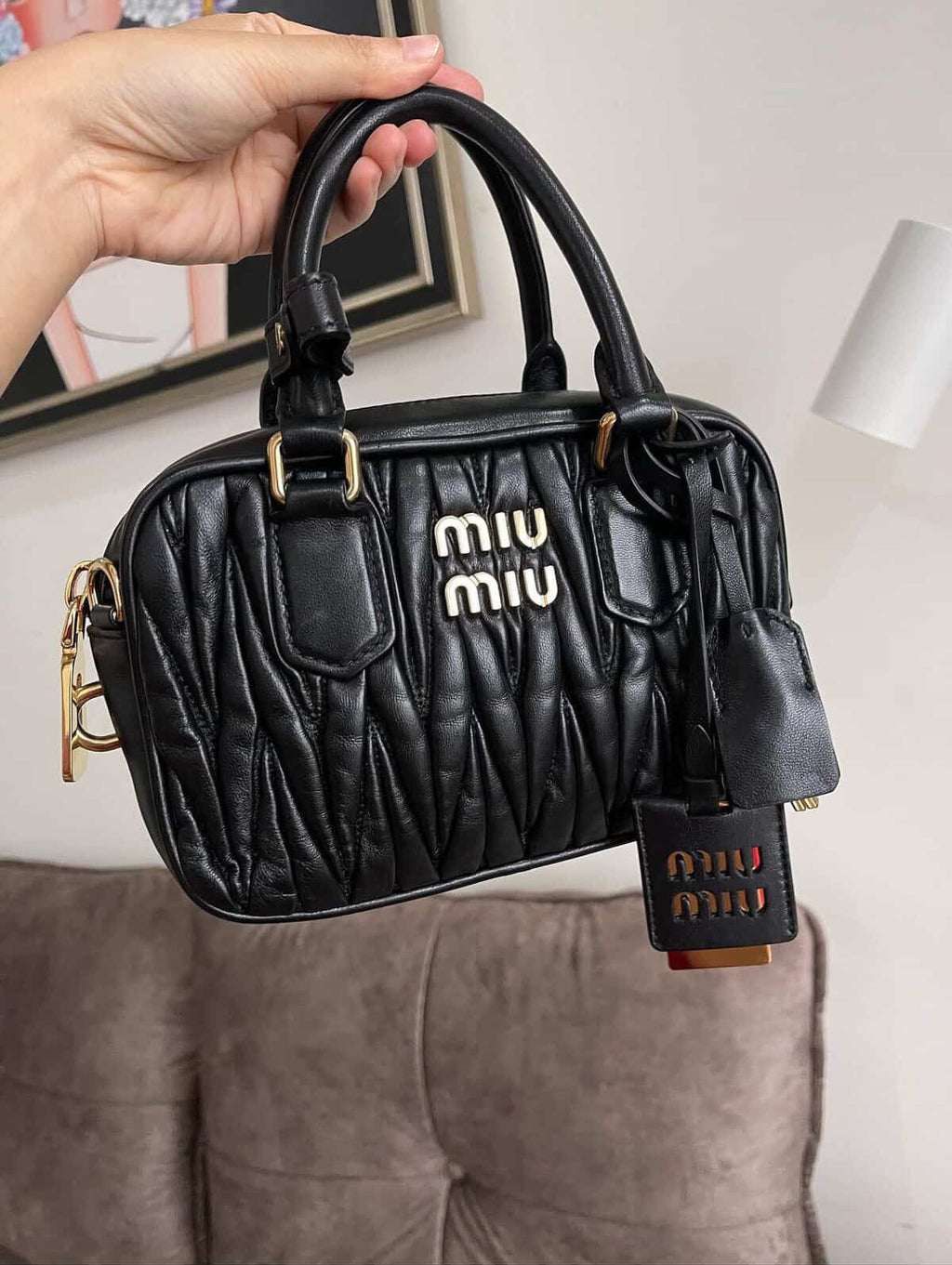Miumi Black Bag