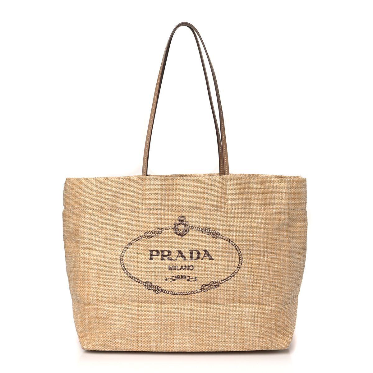 Raffia Tote Bag