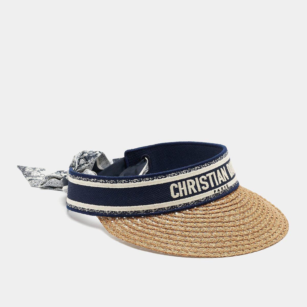 Luxury Straw Visor