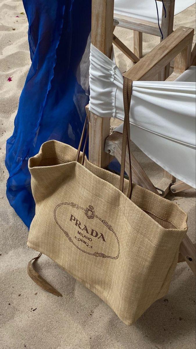Raffia Tote Bag